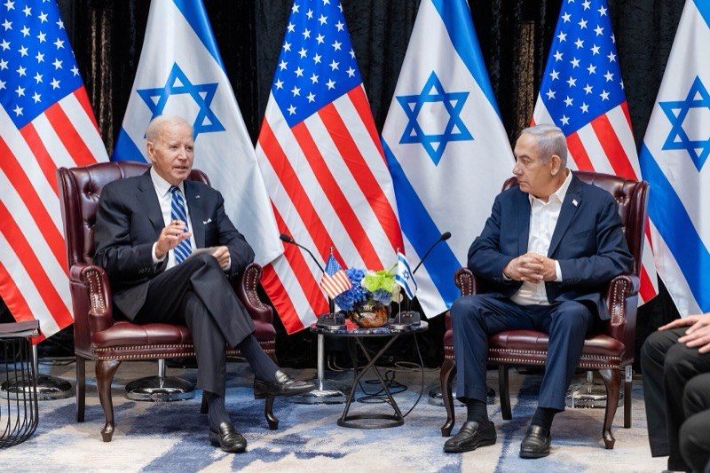 President Biden with Israeli Prime Minister Benjamin Netanyahu